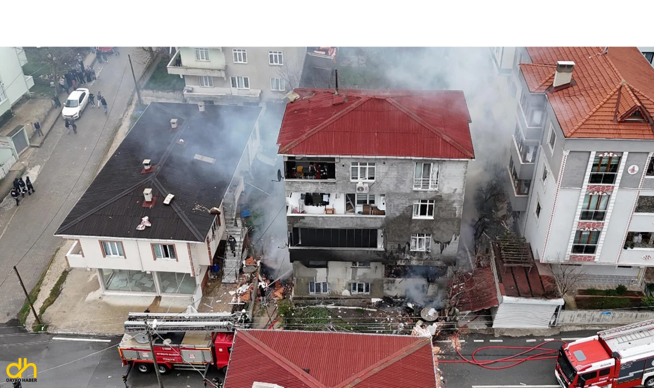 Açık Unutulan Ocak, Patlamaya Neden Oldu