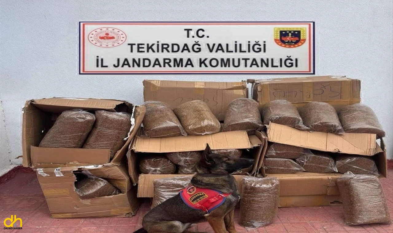 Çorlu'da 88 Bin 400 Makaron Ele Geçirildi