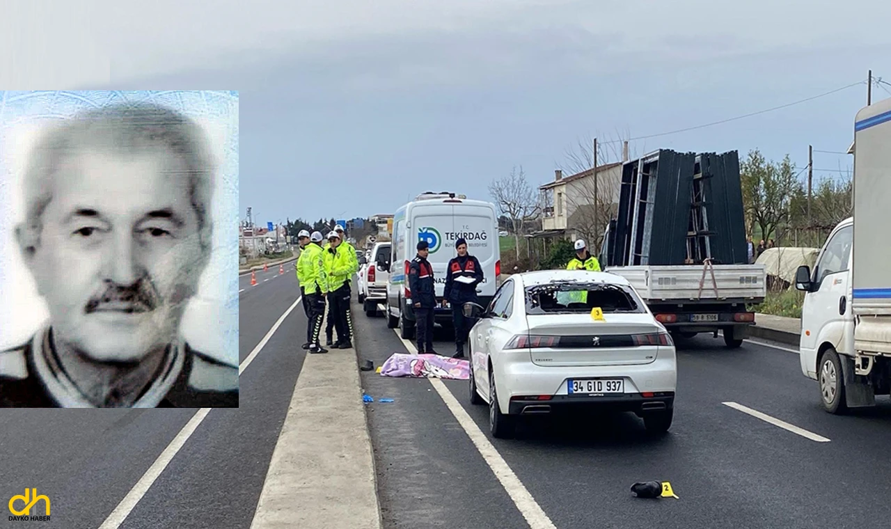 Otomobilin Çarptığı Yaşlı Adam Yaşamını Yitirdi