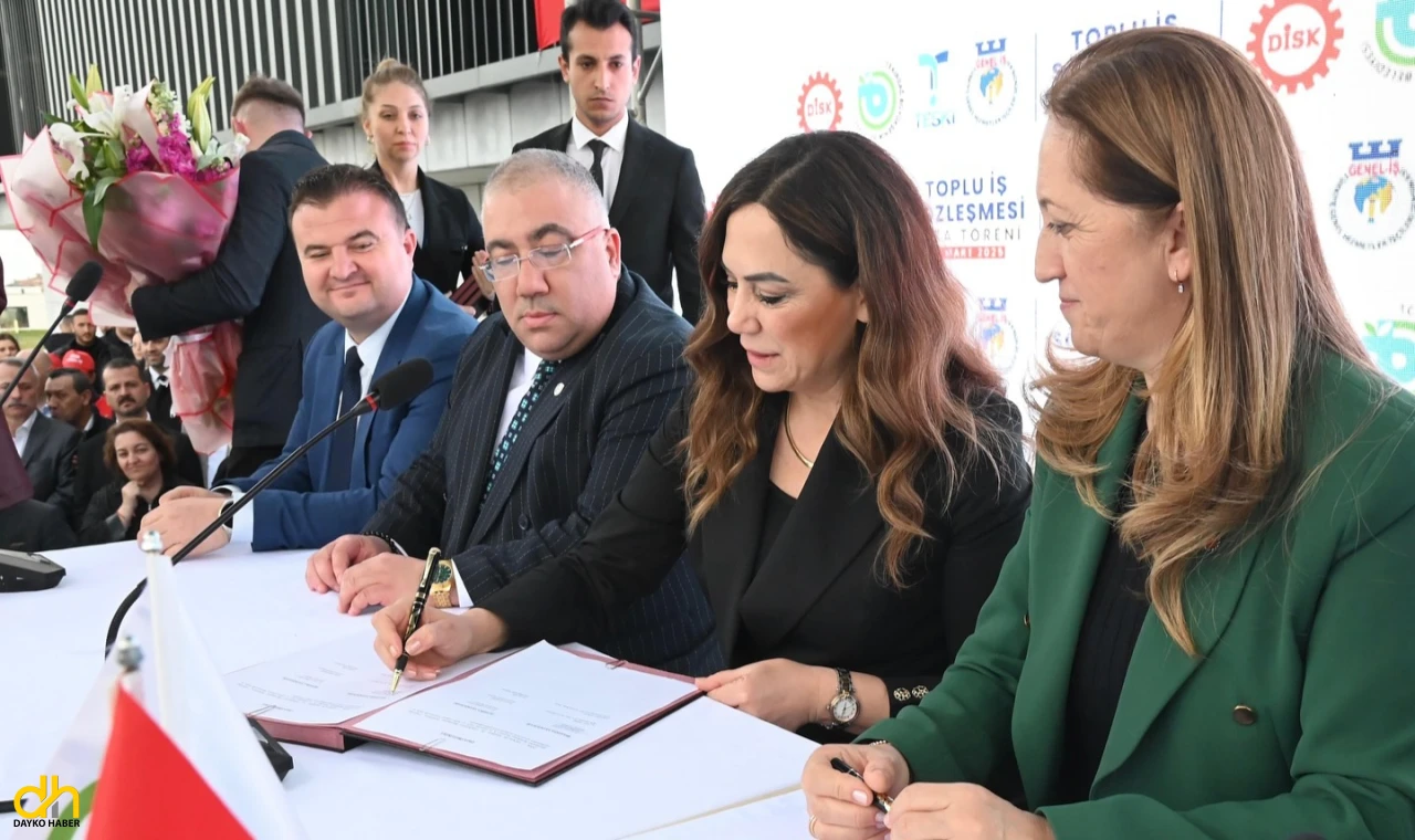 Tekirdağ BŞB İle Genel-İş Sendikası Toplu İş Sözleşmesi İmzaladı