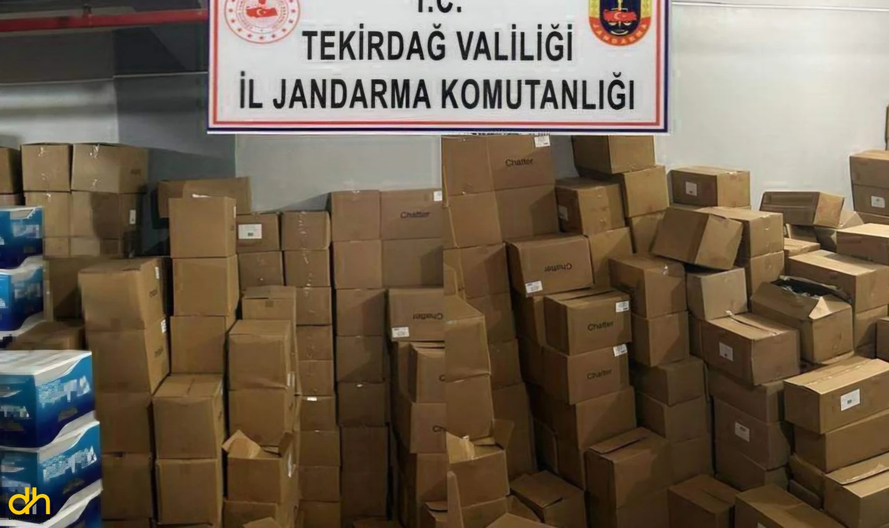 10 Milyon Lira Değerinde Makaron Ele Geçirildi