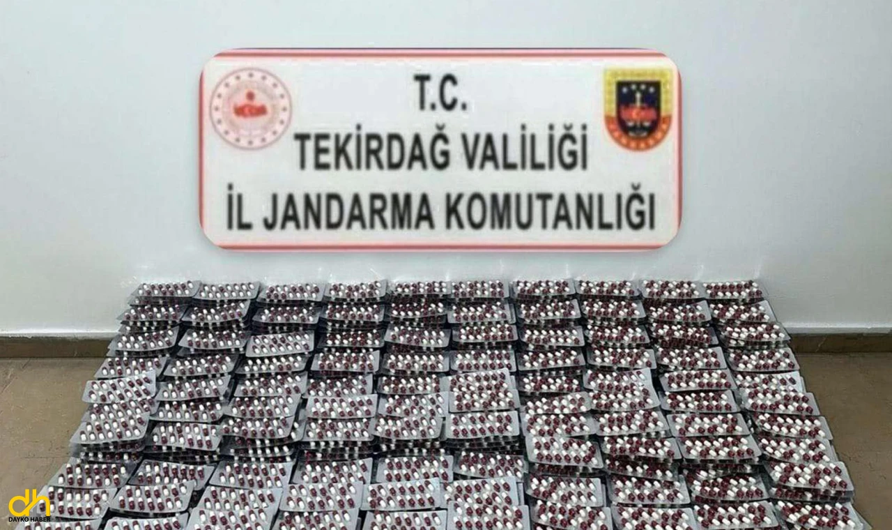 19 bin uyuşturucu hap ele geçirildi