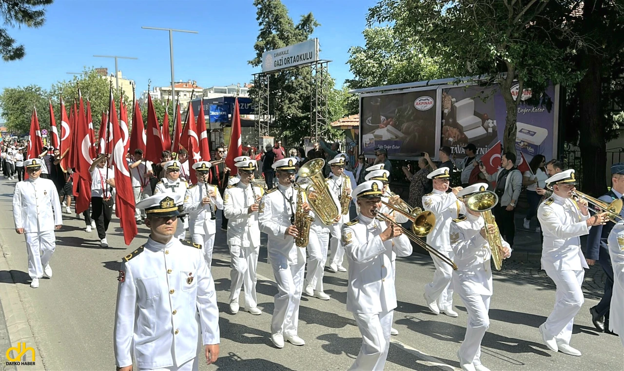 19 Mayıs Çanakkale’de coşkuyla kutlandı