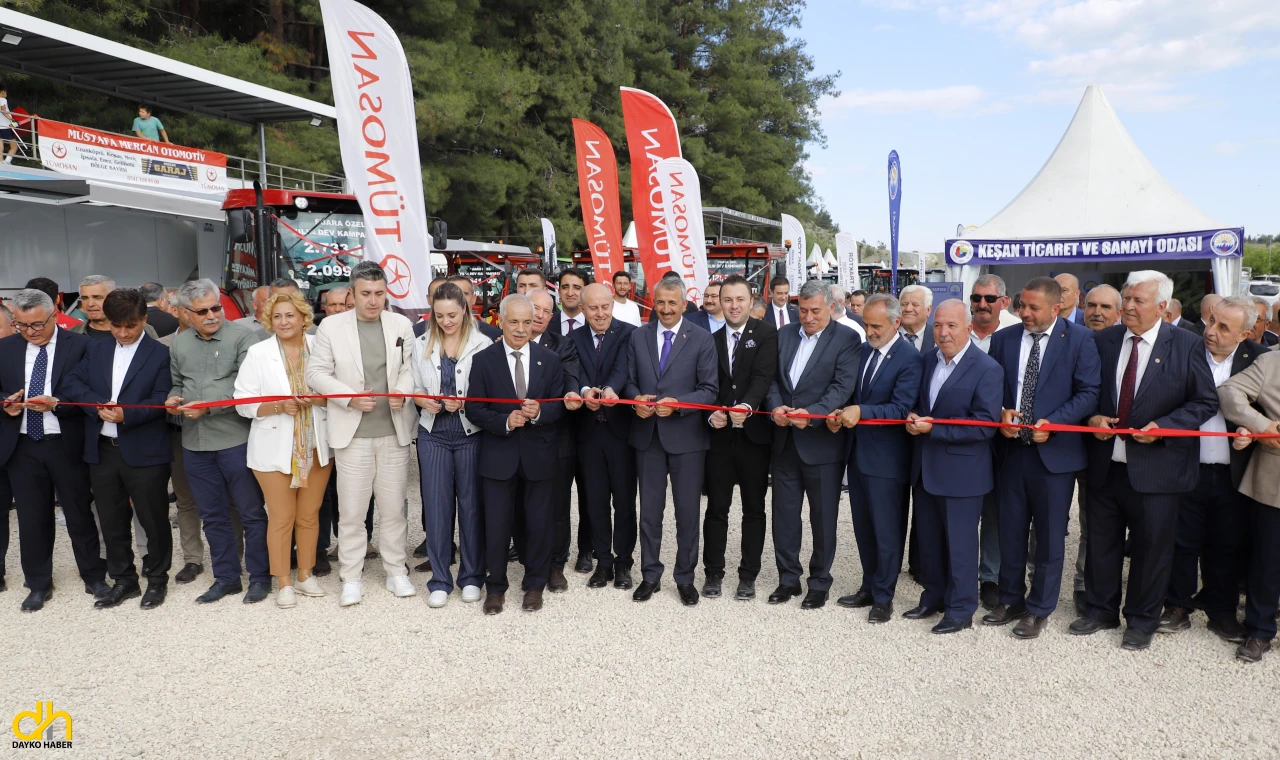 2. Keşan Tarım Fuarı açıldı