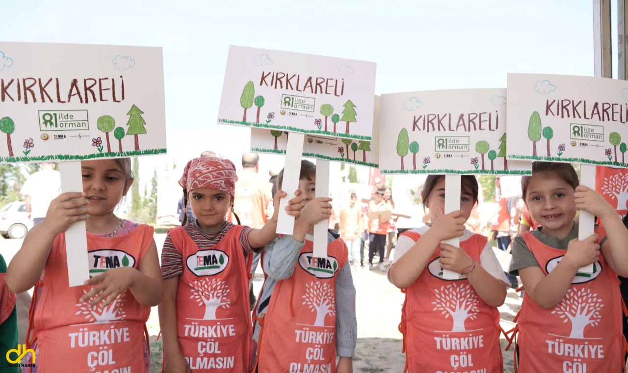 ‘81 İlde 81 Orman’ projesinin yeni durağı Kırklareli oldu