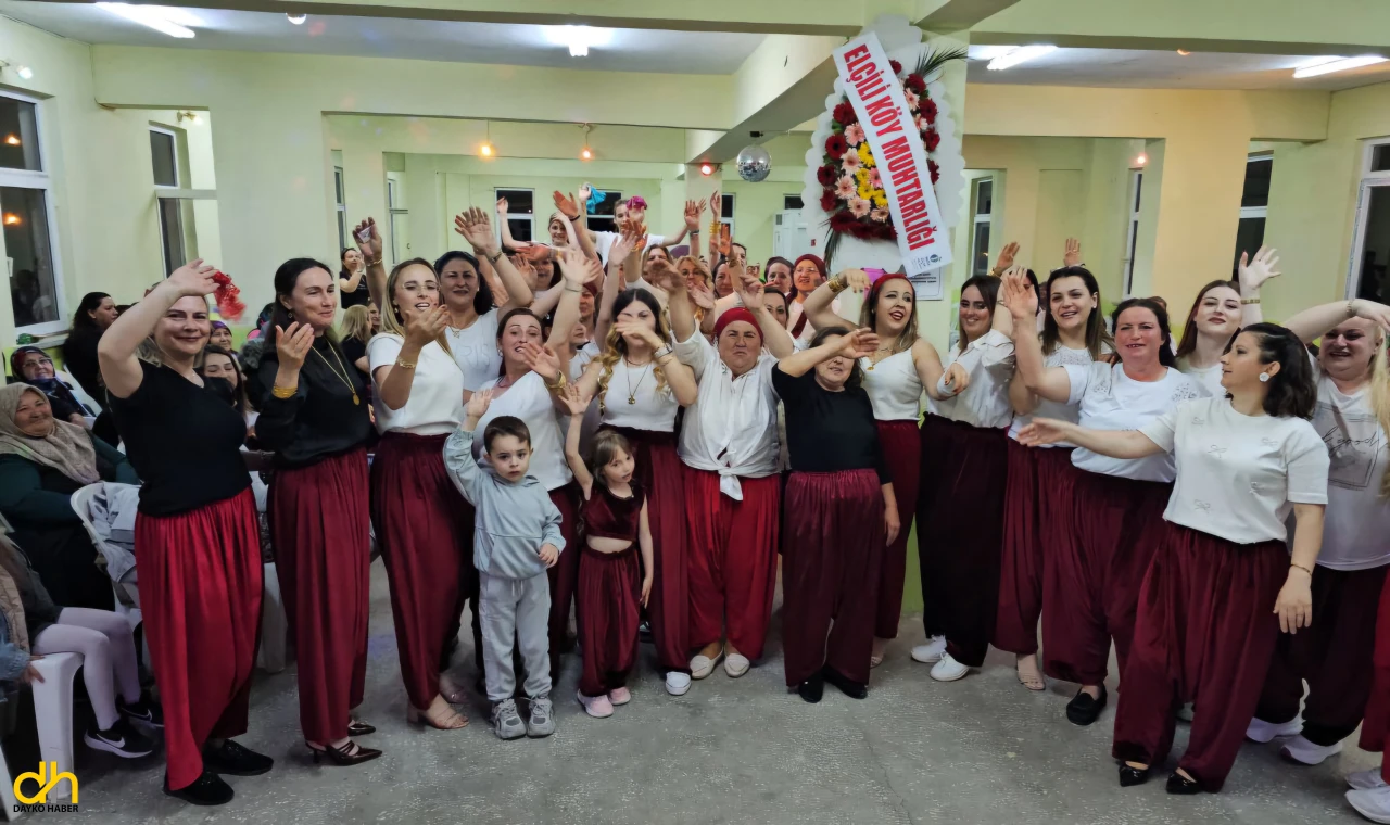 Kadınlar baharın gelişini ‘Şalvar Gecesi’ ile kutladı
