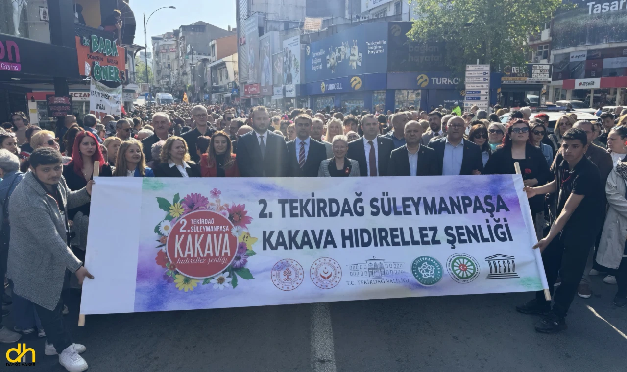 Kakava ve Hıdrellez şenliği renkli görüntülere sahne oldu