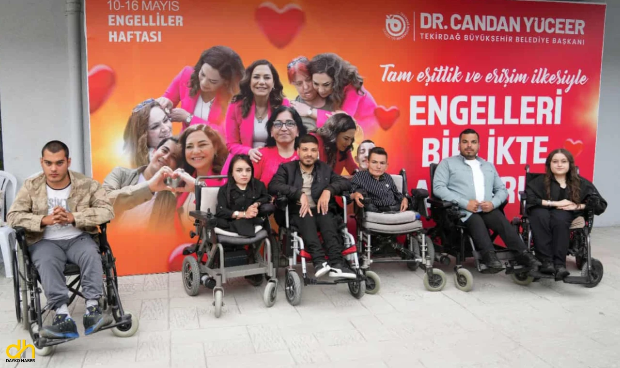 Kapaklı’da Engelliler Haftası için etkinlik düzenledi