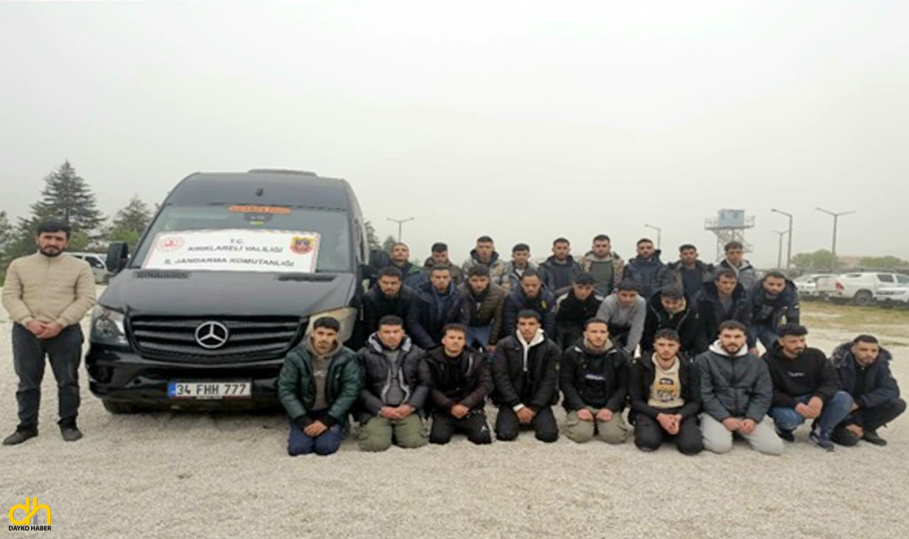 Kırklareli’nde 188 kaçak yakalandı