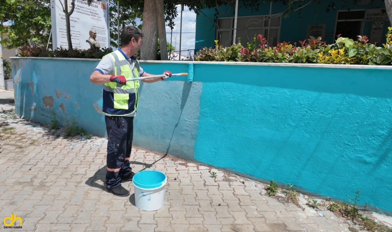Kırsal mahallelerde hizmet devam ediyor