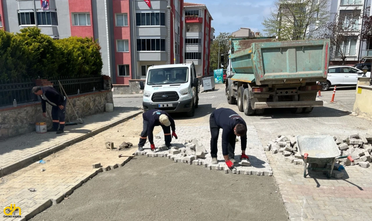 Süleymanpaşa Belediyesi yol çalışmalarına aralıksız devam ediyor