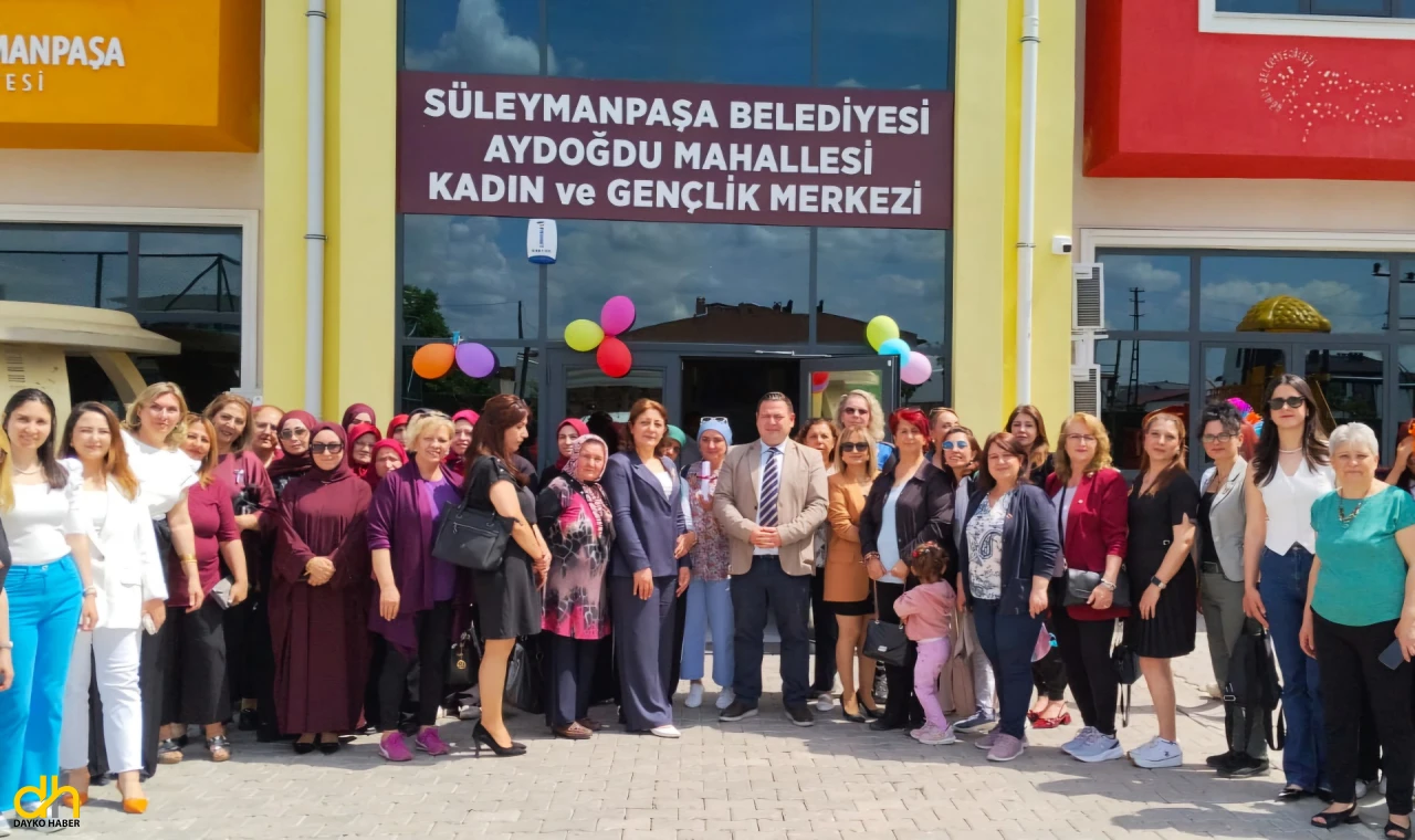 Süleymanpaşa'da Kişisel Gelişim ve Meslek Edindirme Kursları Yıl Sonu Sergisi açıldı