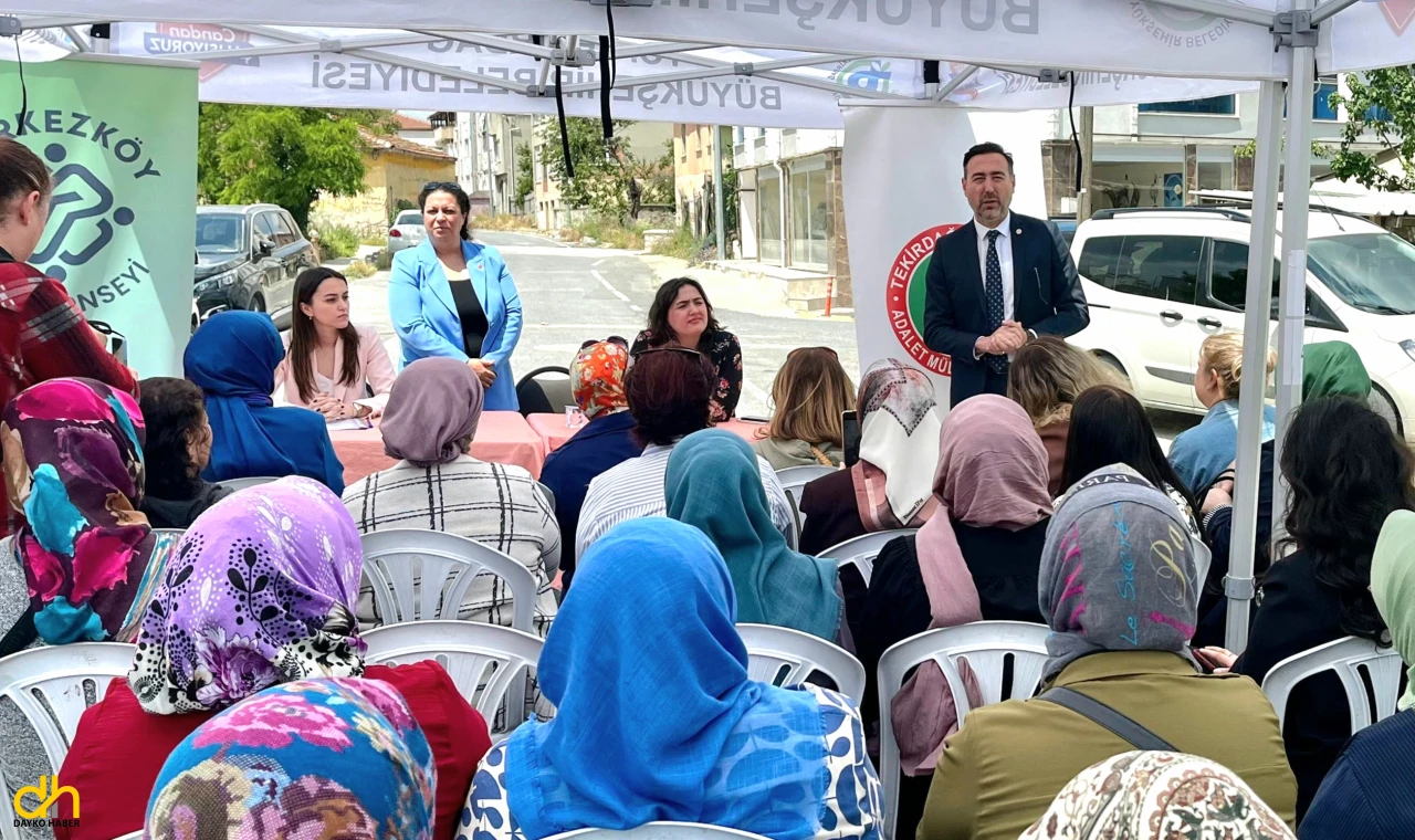 Tekirdağ Barosu, Çerkezköy’de “Mahalle Buluşması” düzenledi