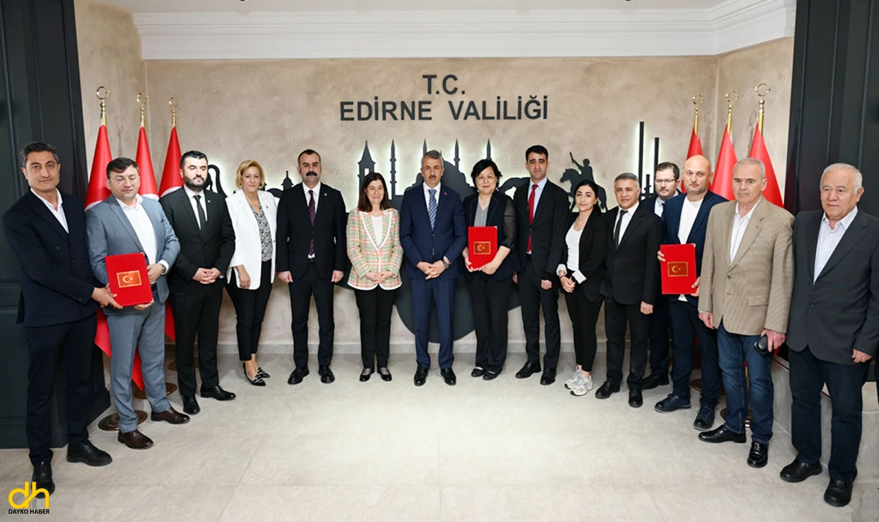 Uzunköprü Atatürk OSB için ilk imzalar atıldı