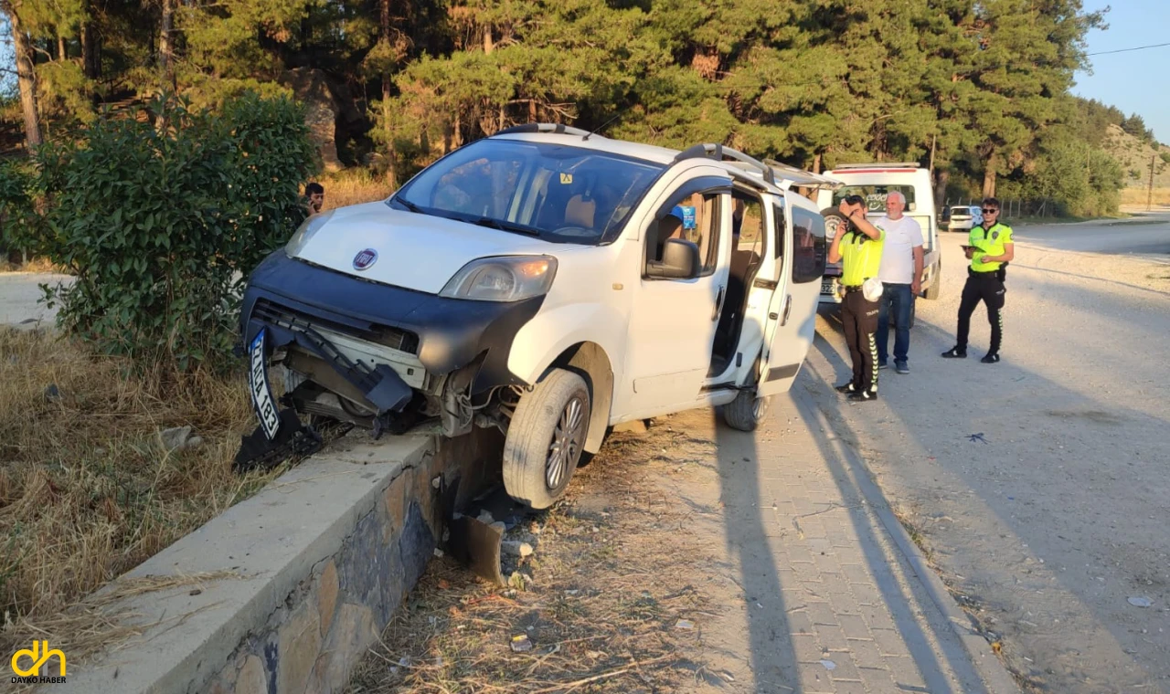 Drift yaparken duvara çarpan sürücüye 46 bin lira ceza