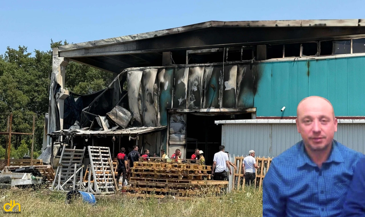 Fabrika yangınında yaralanan işçi, 10 gün sonra yaşamını yitirdi