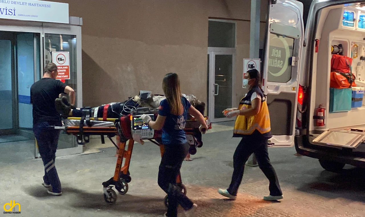 Makineye sıkışan işçi hayatını kaybetti