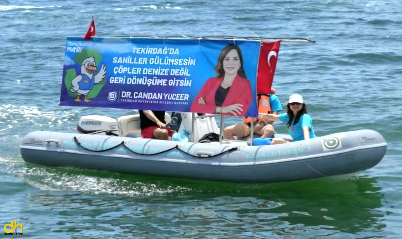 Tekirdağ’da Dünya Çevre Günü ve Marmara Denizi Günü coşkusu