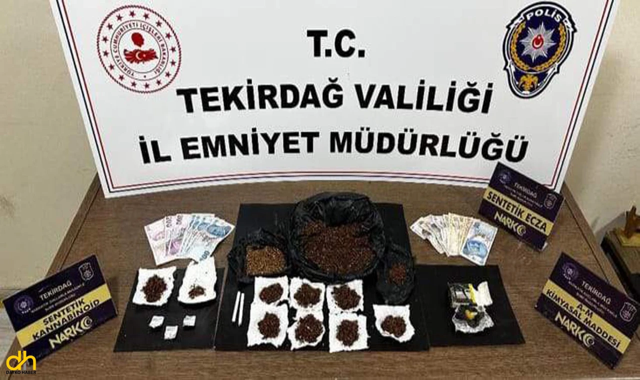 Uyuşturucu operasyonunda 9 kişi tutuklandı