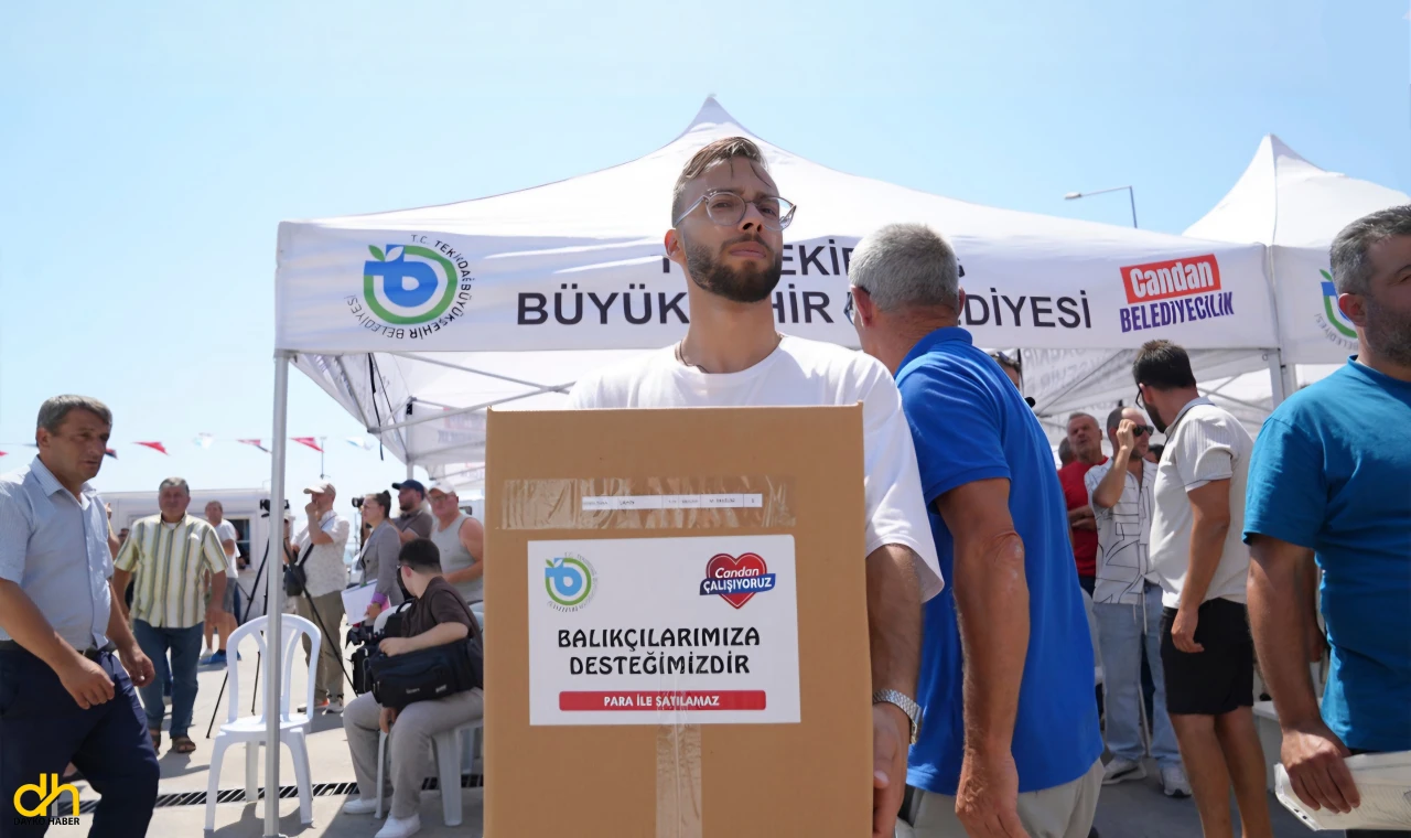 Büyükşehirden balıkçılara destek