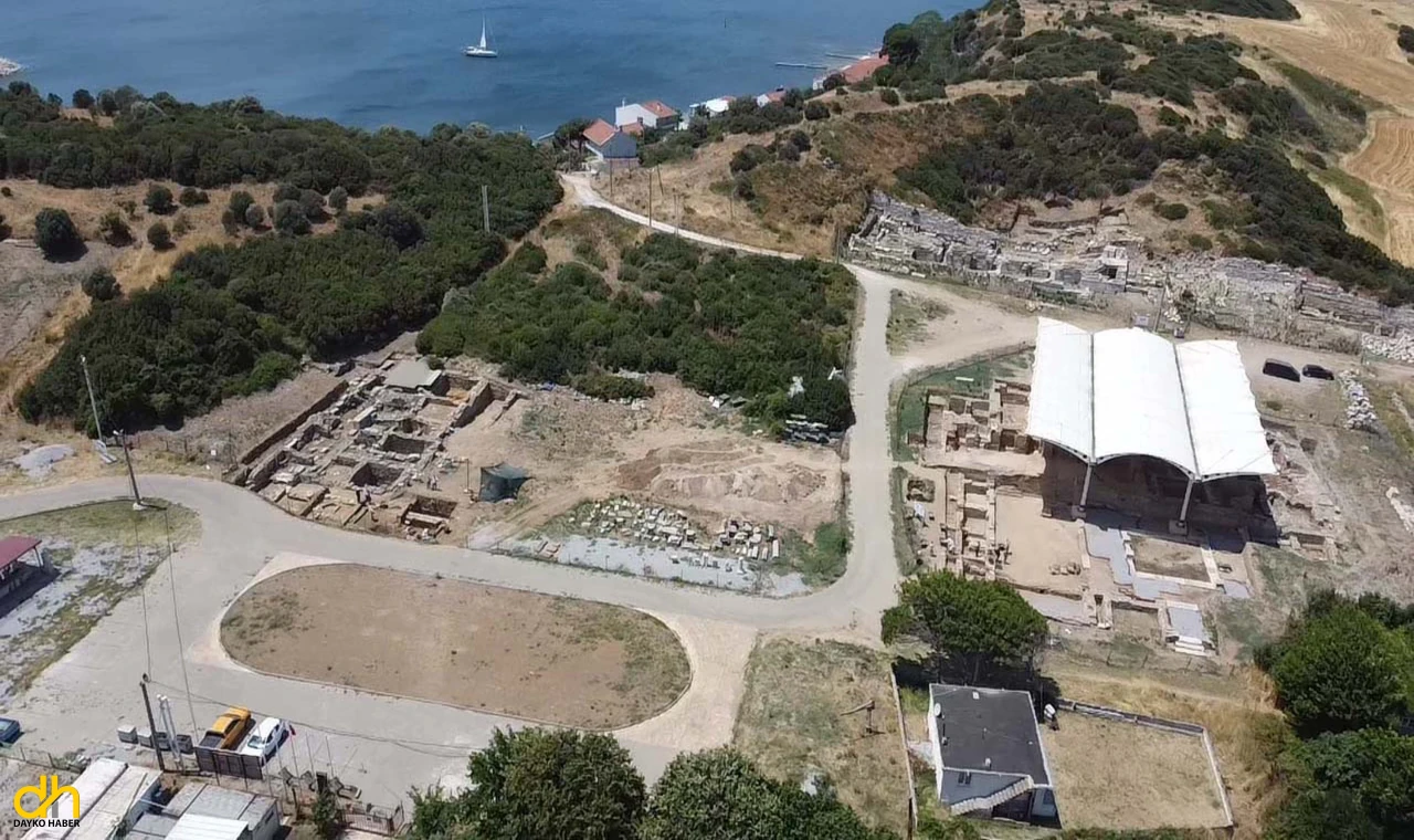 Parion Antik Kenti’nde, Osmanlı Tersanesi izlerine rastlandı