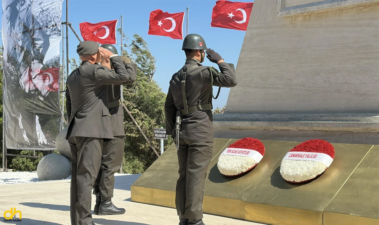 Anafartalar Zaferi’nin 110’uncu yıl dönümü törenle kutlandı