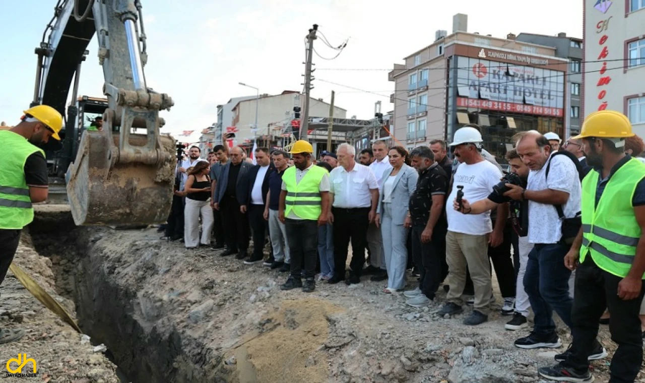 Büyükşehir ve TESKİ’den, Kapaklı’ya altyapı yatırımı
