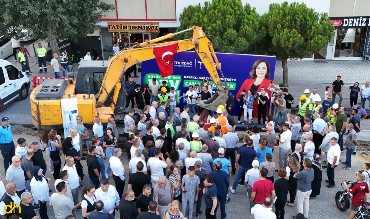Büyükşehir’den 3 ilçeyi kapsayan altyapı yatırımı