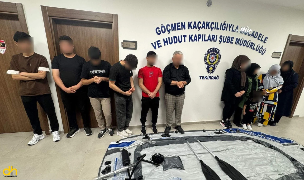 Kaçak göçmen ve organizatörlere operasyon