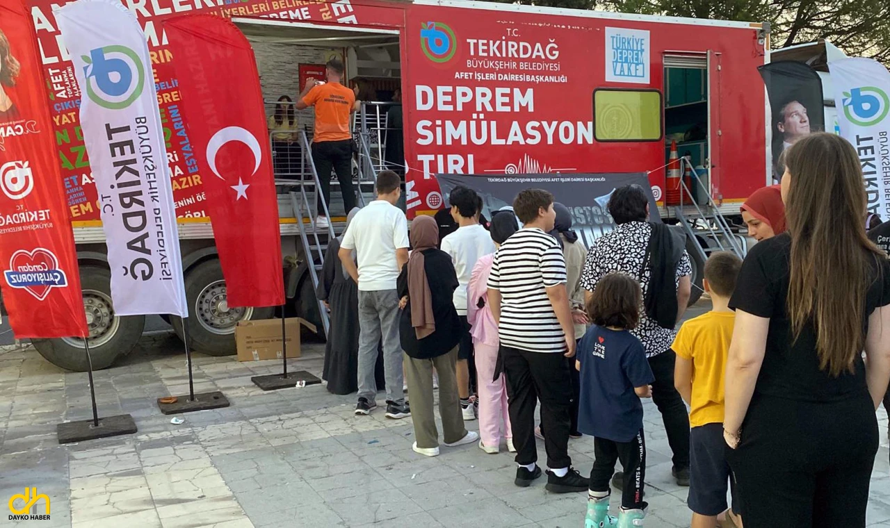 Marmara Depremi’nin yıl dönümünde farkındalık etkinliği düzenlendi