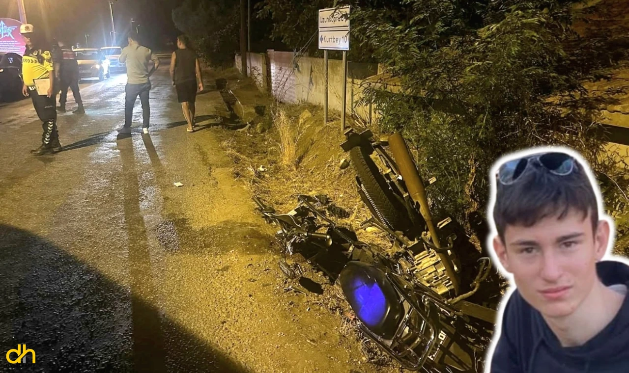 Motosiklet ile elektrikli bisikletin çarpıştığı kazada 1 kişi yaşamını yitirdi, 1 kişi yaralandı