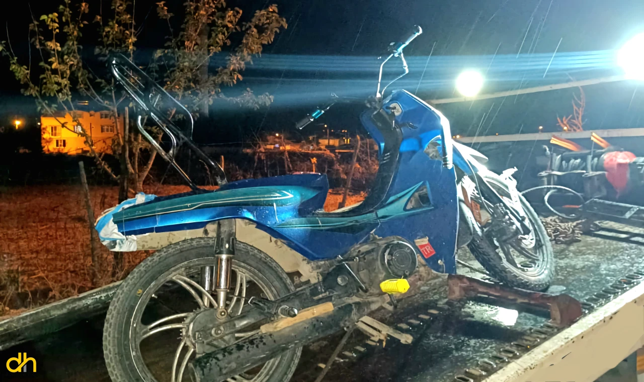 Polisten kaçtıkları motosiklet çalıntı çıktı