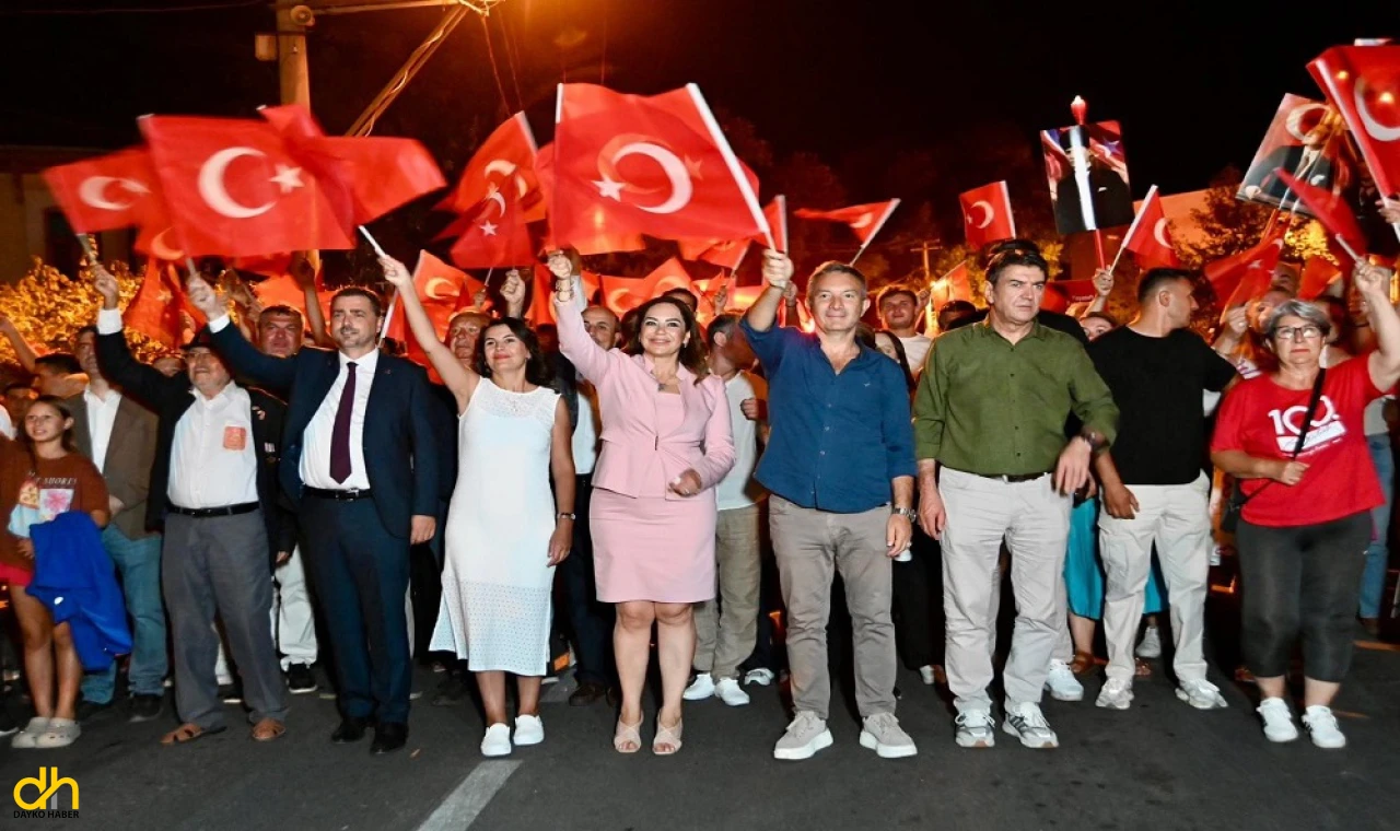 Şarköy “Zafer” coşkusuyla aydınlandı