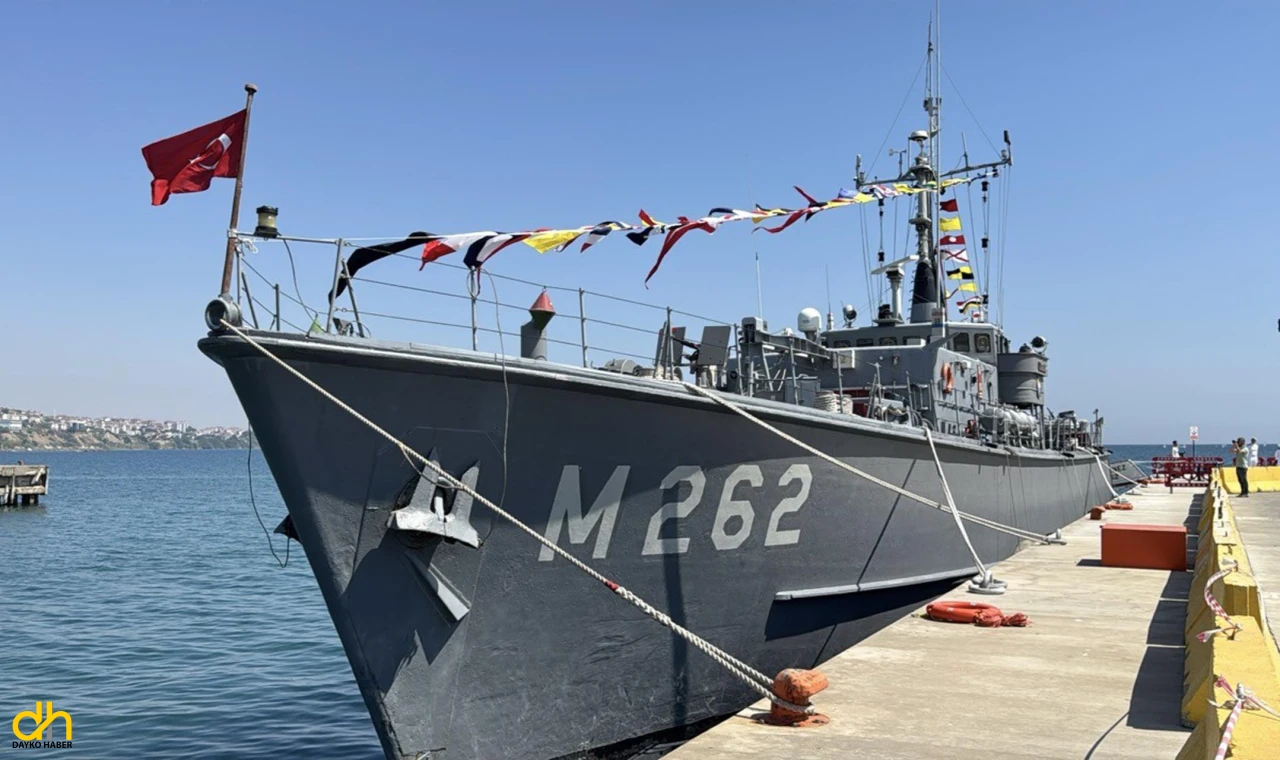 TCG Enez, Tekirdağ’da ziyarete açıldı