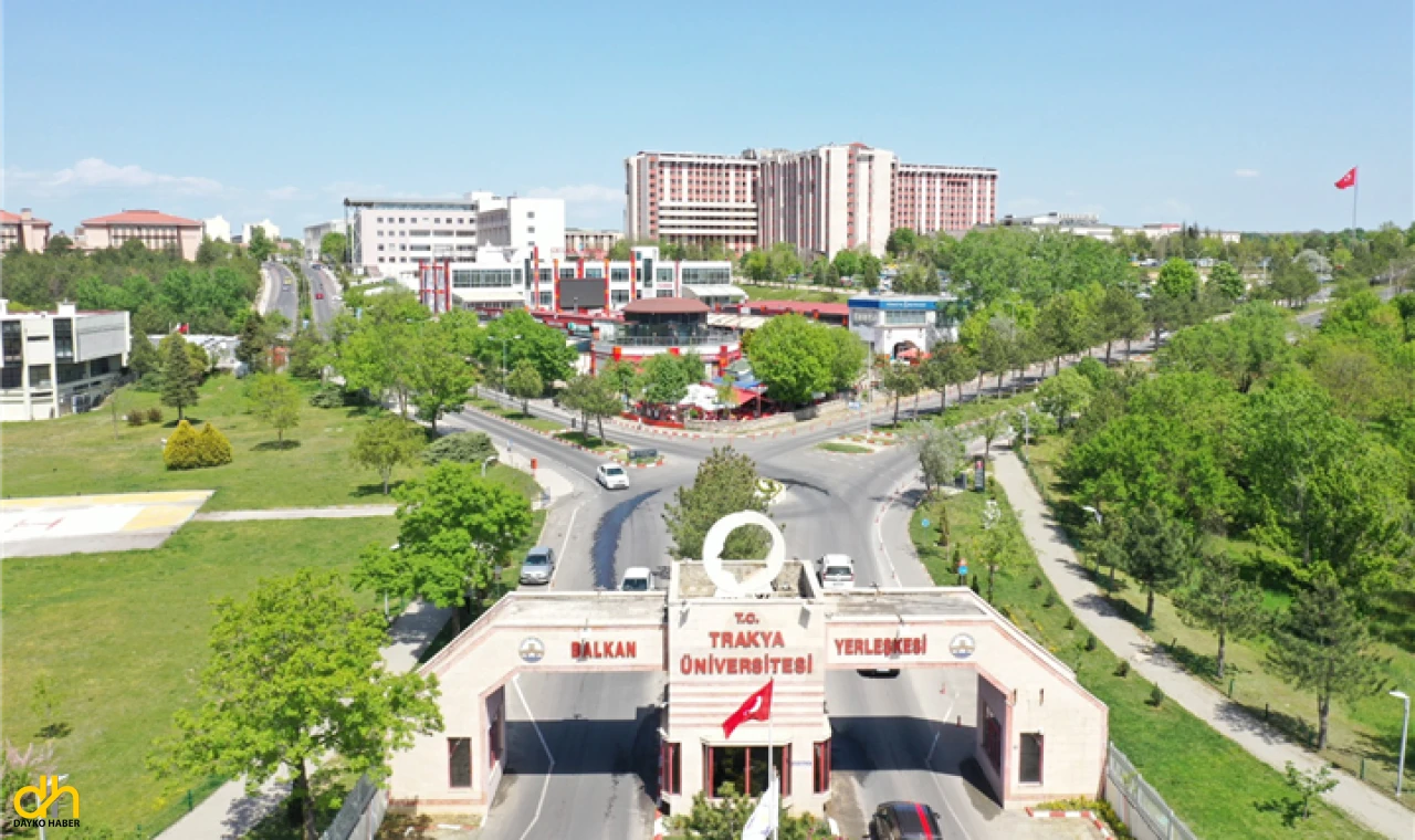 Trakya Üniversitesi kampüs yolu, araçların transit geçişine kapanıyor