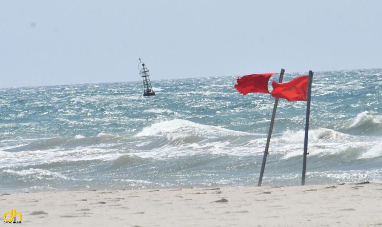 Sultanköy'de denize girmek yasak