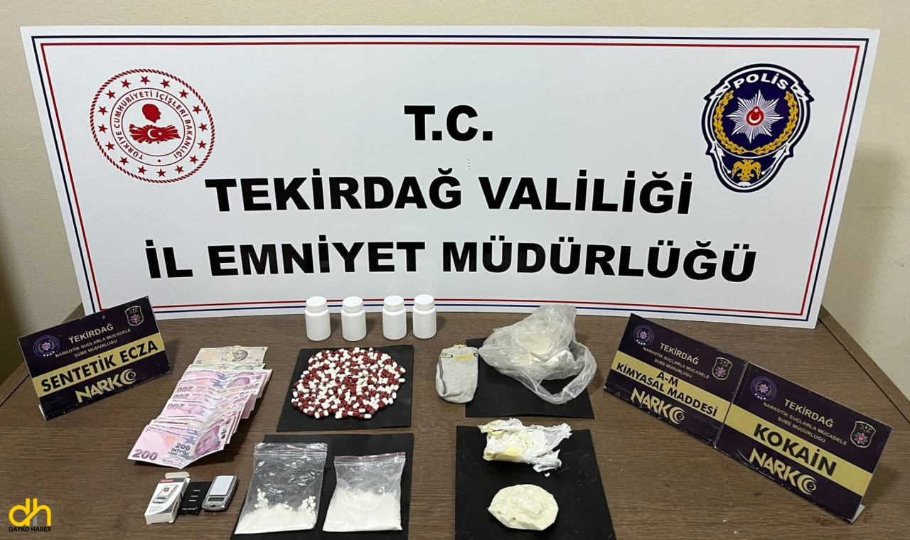 Uyuşturucu operasyonunda 1’i hükümlü 11 şüpheli tutuklandı