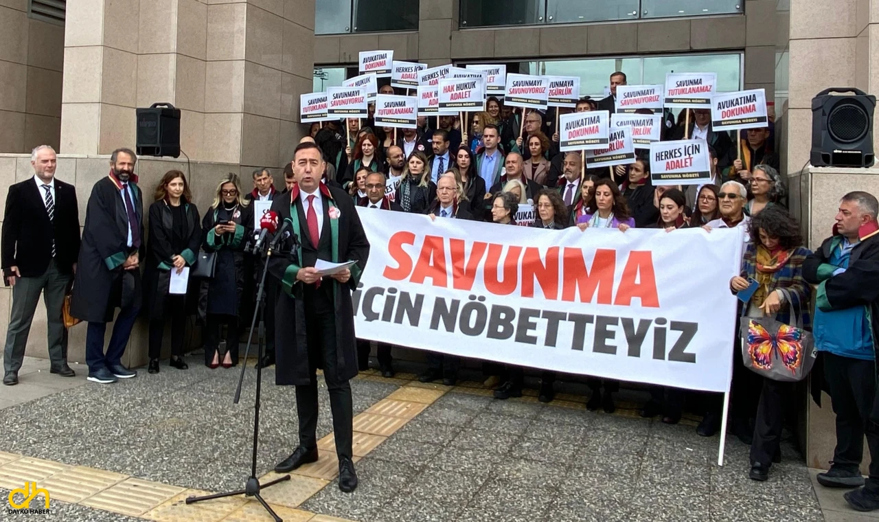 Baro Başkanı Gürcün, “Birileri sustuğunda biz konuşuruz”