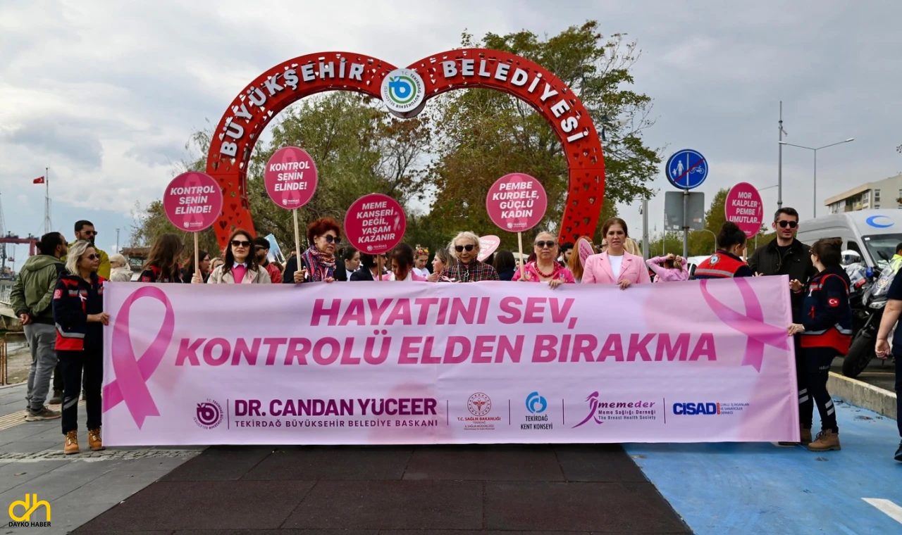 Büyükşehirden Pembe Festival’le Meme Kanseri Farkındalığına destek