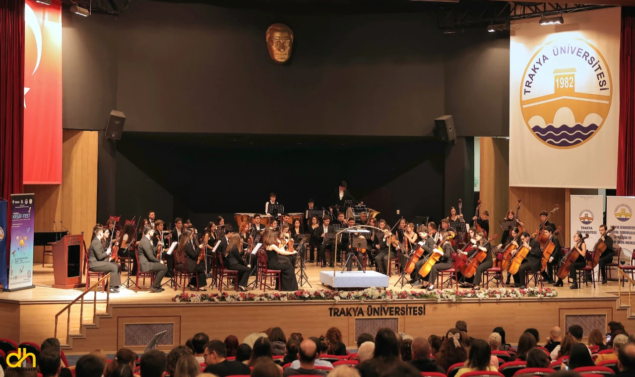 Trakya Keşif Fest’te, Gençlik Senfoni Orkestrası konseri