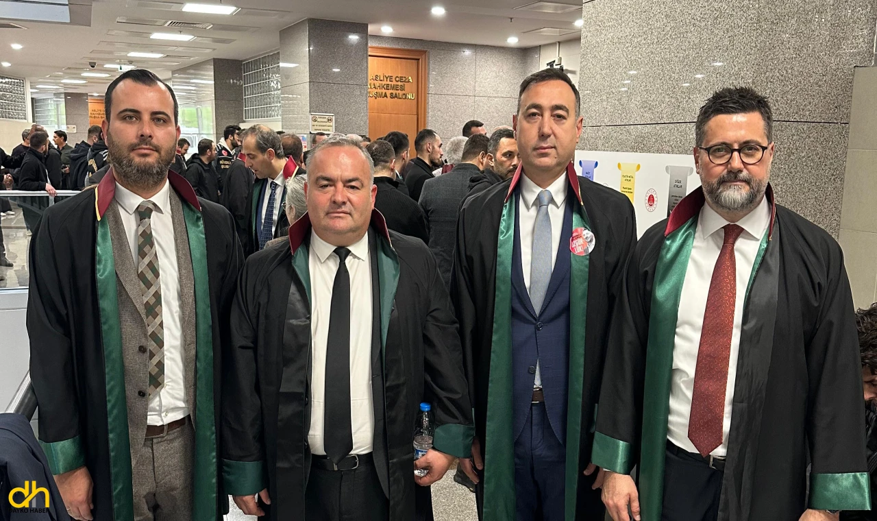 Baro Başkanı Gürcün, 2 davayı gözlemci olarak takip etti