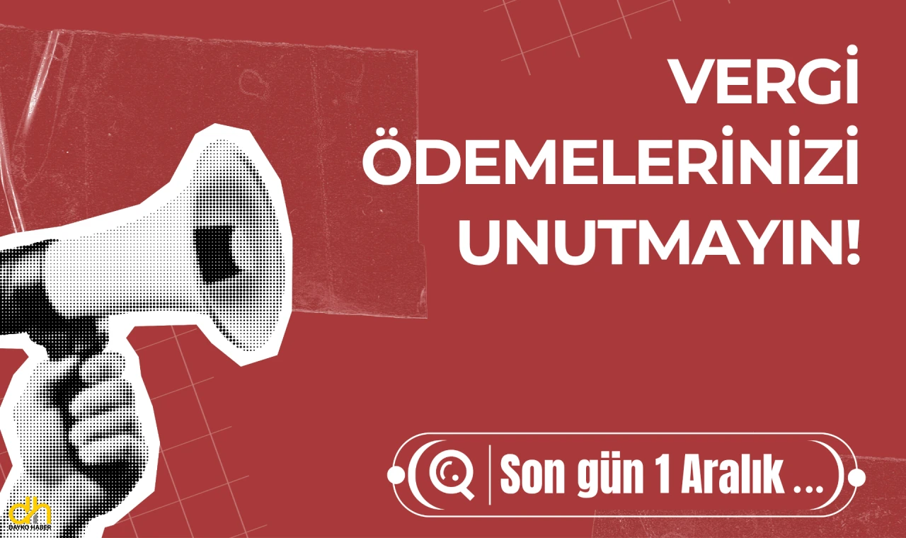 Çorlu Belediyesinden vergi ödemesi için hatırlatma