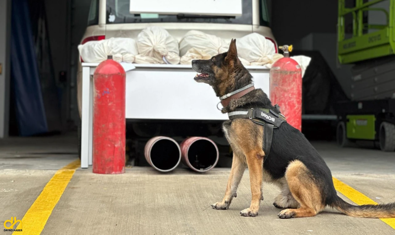 Otomobilin LPG tanklarında 19 kilo 692 gram esrar ele geçirildi