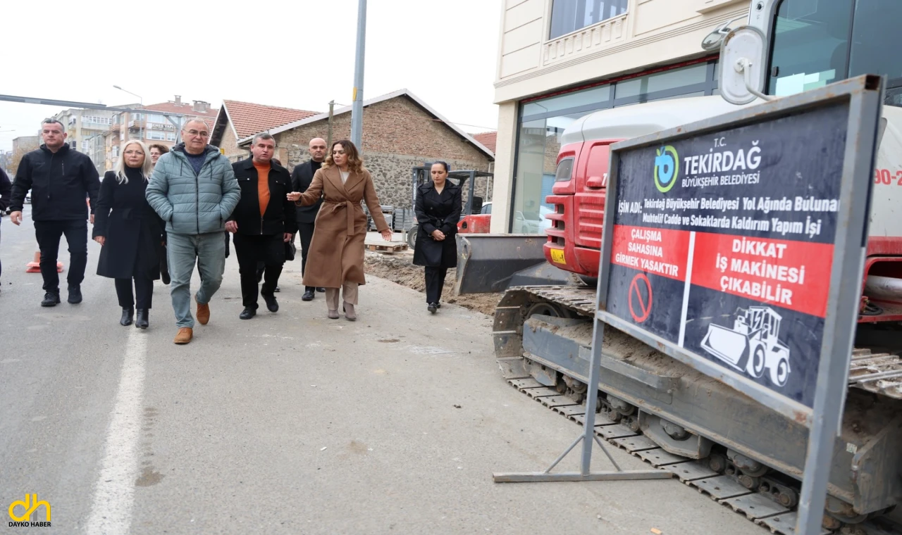Başkan Yüceer, Muratlı’da ziyaret ve incelemelerde bulundu