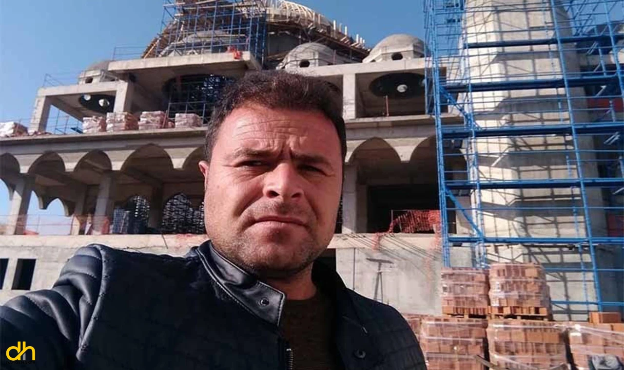 Cami inşaatından düşen işçi öldü