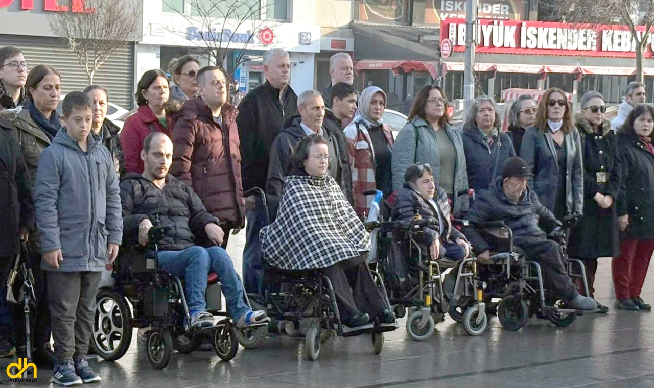 Engelli bireyler Çorlu’da sorunlarını dile getirdi