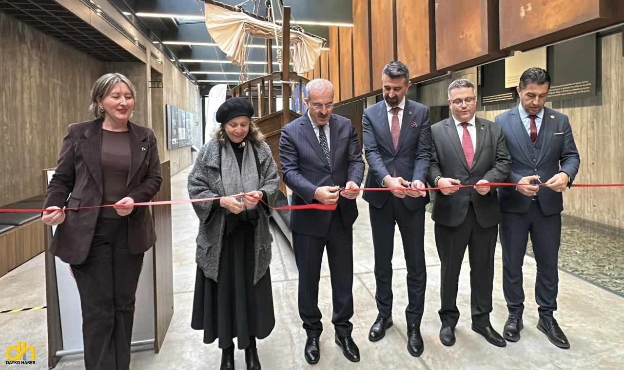 Troya Müzesi Denizcilik Sergi Alanı açıldı