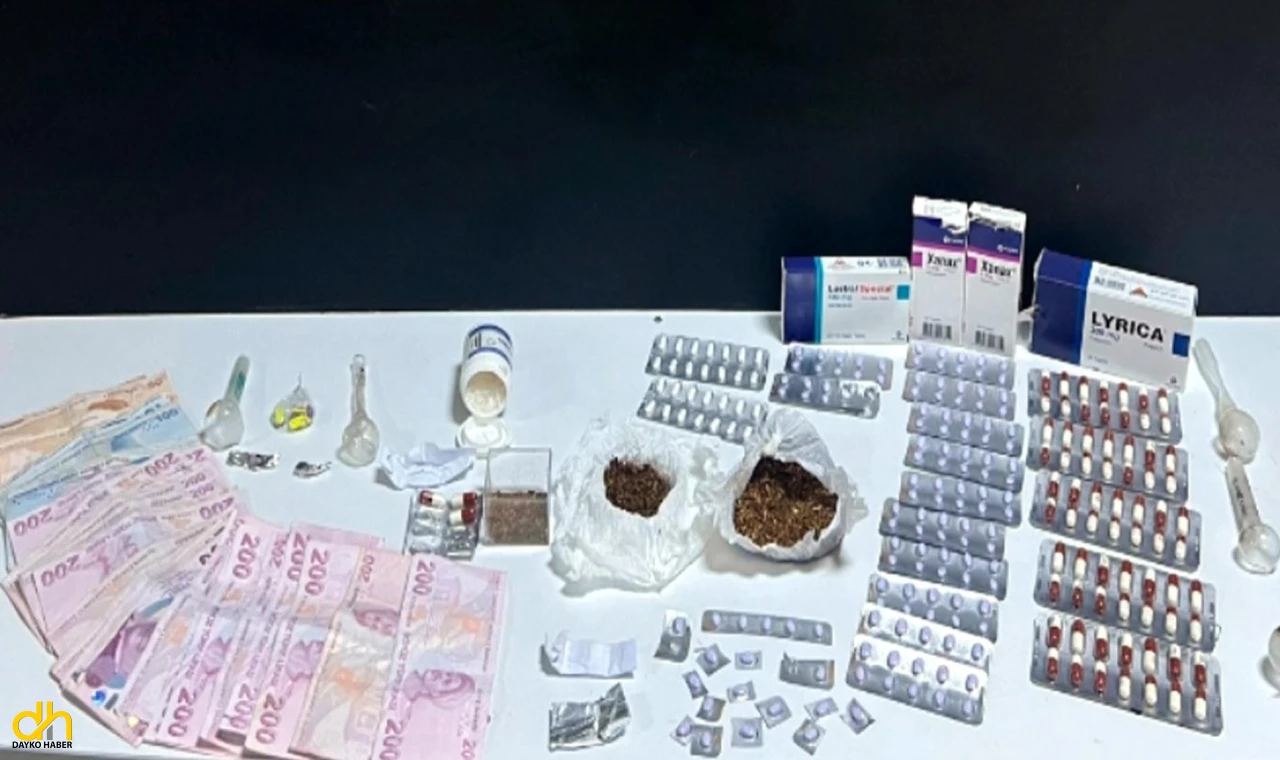 Uyuşturucu operasyonunda 4 tutuklama