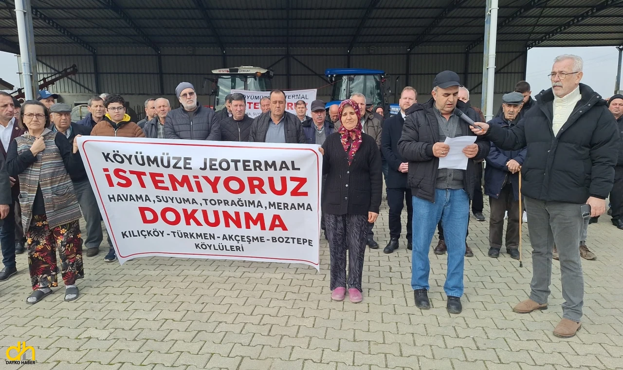 Jeotermal kuyularına mahkemeden izin çıkmadı