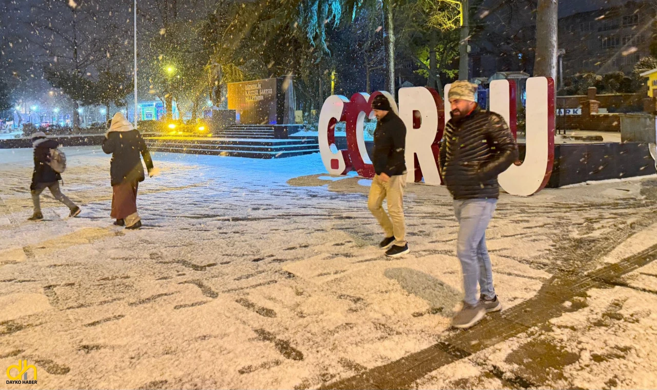 Kar yağışı, Tekirdağ genelinde etkili oldu